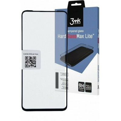 3MK HardGlass Max Lite Μαύρο (Redmi Note 9S / 9 Pro / 9 Pro Max)