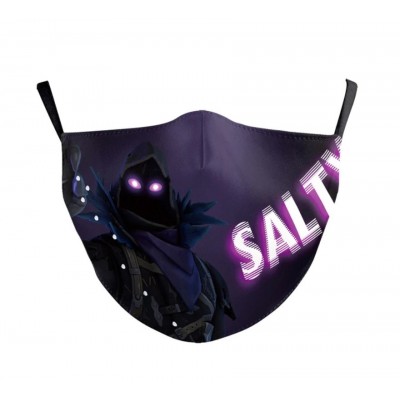 Μάσκα Προστασίας Προσώπου Πολλαπλών Χρήσεων Fortnite Raven