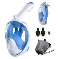 X-DIVE Full Face Αναδιπλούμενη Μάσκα Κατάδυσης Μπλε