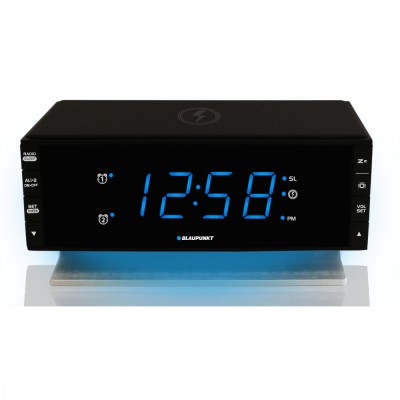 Blaupunkt CR55CHARGE Ψηφιακό Επιτραπέζιο Ρολόι με Ξυπνητήρι και Ραδιόφωνο