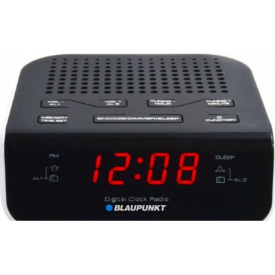 Blaupunkt CR5WH Ψηφιακό Επιτραπέζιο Ρολόι με Ξυπνητήρι