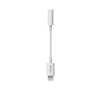 Devia adapter jack 3,5mm - Lightning white