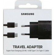 Samsung Super Fast Charging 25W USB-C to USB-C Cable black (EP-TA800XBEGWW)