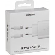 Φορτιστής Samsung USB-C Cable & Wall Adapter Λευκό (EP-TA845XWEGWW)