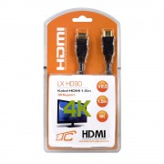 HDMI 2.0 Cable HDMI male - HDMI male 1.5m Μαύρο