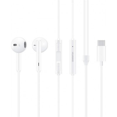Huawei CM33 Earbuds Handsfree με USCB-C Λευκό