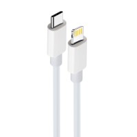 Maxlife MXUC-05 cable USB-C - Lightning 1m 20W white