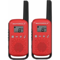 Motorola Talkabout T42 Walkie-Talkie twin-pack (κόκκινο)