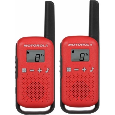 Motorola Talkabout T42 Walkie-Talkie twin-pack (κόκκινο)