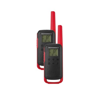 Motorola Talkabout T62 Walkie-Talkie twin-pack με φορτιστή (κόκκινο)