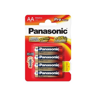 Panasonic alkaline battery LR6/AA Pro Power - 4 pcs blister