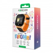 Forever KW-200 Find Me GPS Kids Watch Πορτοκαλί