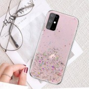 Nemo Sequins Glue Glitter Case for Samsung Galaxy A32 pink