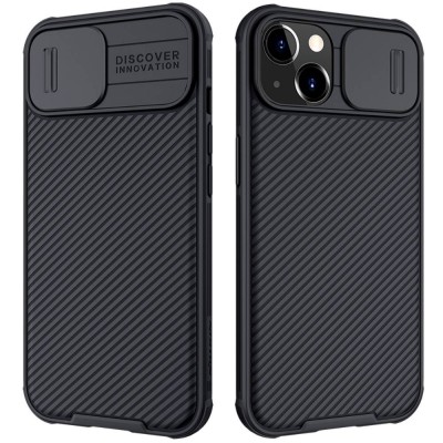 Nillkin CamShield Case Slim Cover with camera protection shield for iPhone 13 black