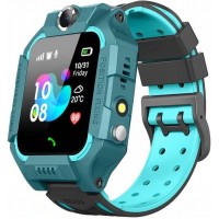 Q19 Παιδικό Ρολόι με LBS Positioning Location SOS Camera Voice Chat - Πράσινο