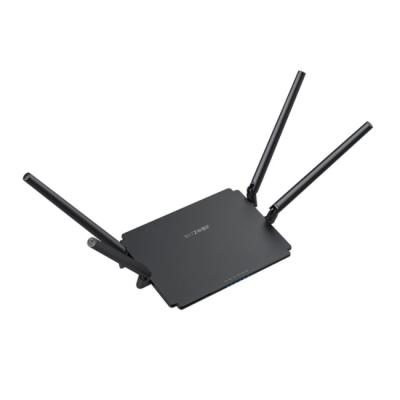 BlitzWolf Router Wireless 2.4G+5G Dual Band 1200Mbps Speed Superior Chip 4x5dBi High-Gain Antennas 512MB Memory (BW-NET1)