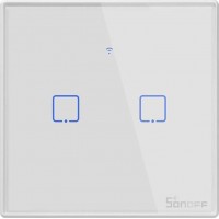 Sonoff wireless 433MHz smart wall switch T2EU2C-RF (2-channel)