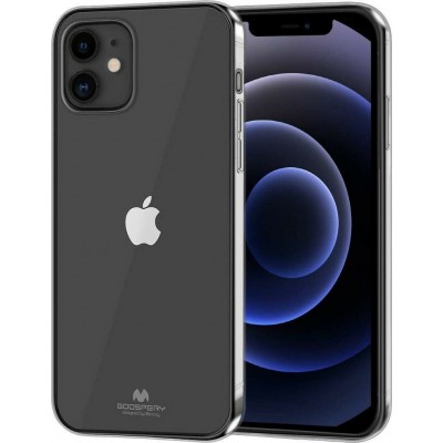 Θήκη Jelly Goospery για Apple iPhone 12 / 12 Pro Διάφανο