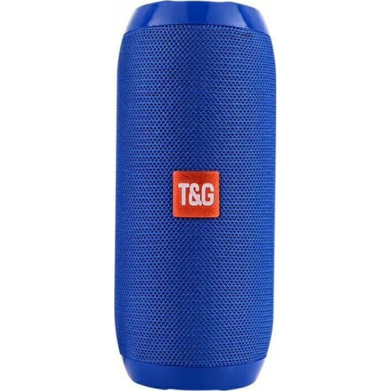 Φορητό Ασύρματο Ηχείο Bluetooth T&G TG-117, σε μπλε χρώμα