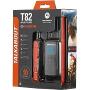 Walkie Talkie Motorola Go Adventure PMR T82 με Υποδοχή Hands Free 2.5mm, Μαύρο με Φακό Led, Εύρος Κάλυψης 10 km