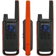 Walkie Talkie Motorola Go Adventure PMR T82 με Υποδοχή Hands Free 2.5mm, Μαύρο με Φακό Led, Εύρος Κάλυψης 10 km