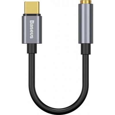 BASEUS Type-C Male to 3.5mm Female Adapter L54 Deep Grey CATL54-0G