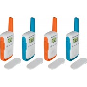 Walkie Talkie Motorola T42 GO LIVE PMR446 Σετ 4τμχ Εύρος Κάλυψης 4 km