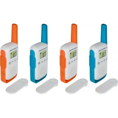 Walkie Talkie Motorola T42 GO LIVE PMR446 Σετ 4τμχ Εύρος Κάλυψης 4 km