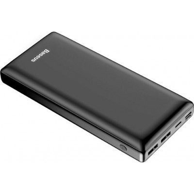 Baseus Mini JA Power Bank 30000 mAh USB / USB-C PD / micro USB / Lightning 3A black