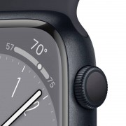 Apple Watch Series 8 OLED 45 mm 4G Black GPS (satellite) 