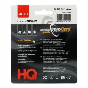 Memory Card Imro microSD 4GB with adapter / Class 10 UHS