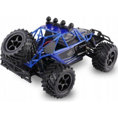 Overmax OV-X-FLASH Τηλεκατευθυνόμενο Αυτοκίνητο 4x4 με Φωτισμό LED Blue/Black,ταχύτητα 45km/h
