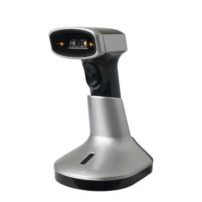 NG ΑΣΥΡΜΑΤΟ 2D BARCODE SCANNER ΜΕ ΒΑΣΗ ΦΟΡΤΙΣΗΣ, ΑΣΗΜΙ/ΜΑΥΡΟ