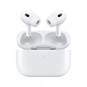 Apple AirPods Pro 2nd Generation In-ear Bluetooth Handsfree Ακουστικά με Αντοχή στον Ιδρώτα και Θήκη Φόρτισης Λευκά MQD83