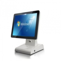 NG ALL IN ONE POS TERMINAL, 15", i5 4300U, 4GB, 128GB, WIN10 PRO, ΠΛΑΣΤΙΚΟ, ΛΕΥΚΟ