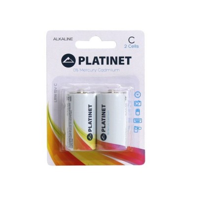 BATTERY LR14 1.5V PLATINET 2PACK