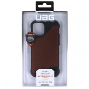 CASE ETUI UAG URBAN ARMOR GEAR METROPOLIS LT IPHONE 12 MINI BROWN
