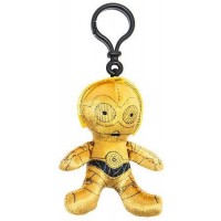 DISNEY STAR WARS PLUSH KEYCHAIN C3-PO 8CM