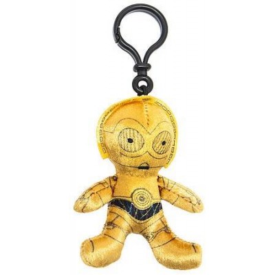 DISNEY STAR WARS PLUSH KEYCHAIN C3-PO 8CM