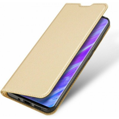 DUX DUCIS Skin Pro Bookcase type case for Samsung Galaxy S20 Plus golden