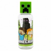 MINECRAFT PLASTIC BOTTLE 3D 560ML