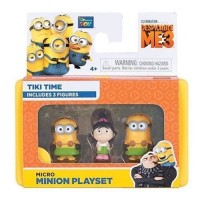 DESPICABLE ME 3 / MINIONS PLAYSET + 3 FIGURES 3 ASSORTED 9X10,5CM TIKI TIME