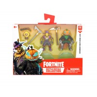 FORTNITE - SET OF TWO FIGURES WITH ACCESSORIES BATTLE ROYALE COLLECTION 13X18CM 116607