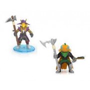 FORTNITE - SET OF TWO FIGURES WITH ACCESSORIES BATTLE ROYALE COLLECTION 13X18CM 116607