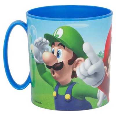 PLASTIC MUG WITH HANDLE SUPER MARIO 350ML