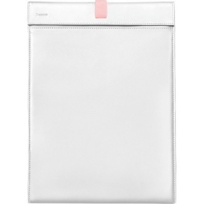 Baseus MacBook and Laptop Lets go Traction Computer Liner Bag (16 inches max) White/Pink (LBQY-B24)