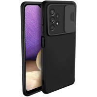 Nexeri Silicone Case with Camera Lens Privacy Slider Cover for Samsung Galaxy A32 4G back