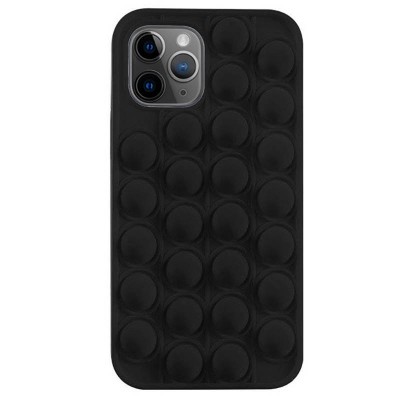 Θήκη IPHONE 7 / 8 / SE 2020 Flexible Push Bubble Case black