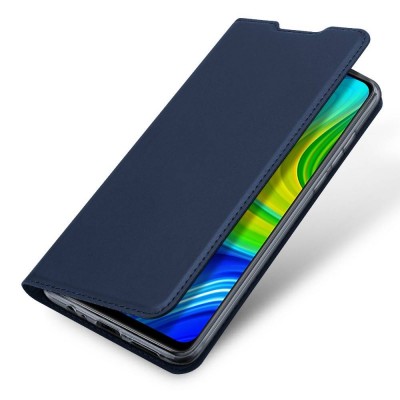 Θήκη XIAOMI REDMI NOTE 9 REDMI 10X Dux Ducis Skin Leather Navy Blue