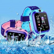 Children's Smartwatch Electronic Watch GPS Locator Q12 Blue -Ελληνικές Οδηγίες Χρήσης - Απαιτείται Καρτα Sim